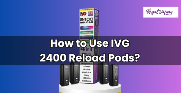 How to Use IVG 2400 Reload Pods?